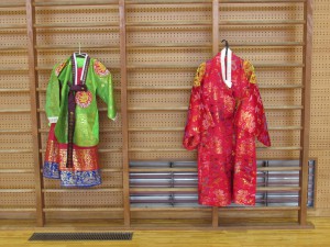 韓国の王と王妃の着物です